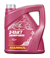 Моторное масло Mannol 2-Takt Snowpower TC+ / MN7201-4 (4л) - 