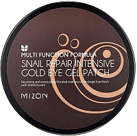 Патчи под глаза Mizon Snail Repair Intensive Gold Eye Gel Patch (60шт) - 