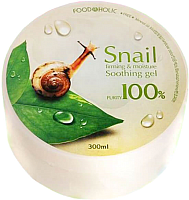 Крем для тела FoodaHolic Snail Firming and Moisture Soothing Gel (300мл) - 