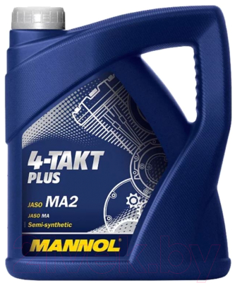 

Моторное масло Mannol, 4-Takt Plus 10W40 / MN7202-4
