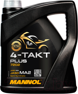 Моторное масло Mannol 4-Takt Plus 10W40 / MN7202-4 (4л)