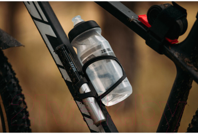 Фляга для велосипеда Zefal Sense Pro 65 Translucent / 1451 (серый/черный)