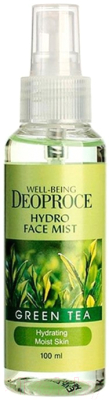 Спрей для лица Deoproce Green Tea Well-Being Hydro Face Mist  (100мл)