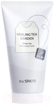 Пенка для умывания The Saem Healing Tea Garden White Tea Cleansing Foam (150мл)