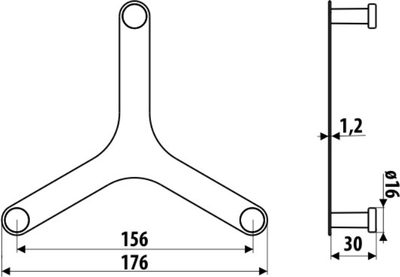 Вешалка для одежды GAMET WS106-L2