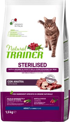 

Сухой корм для кошек, Cat Adult Sterilised с уткой