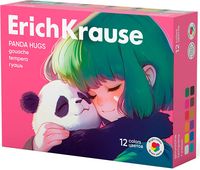 Гуашь Erich Krause Panda Hugs / 62980 (12цв) - 