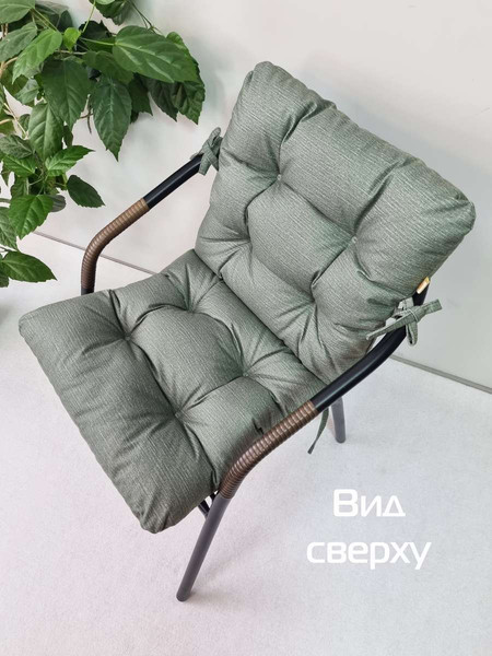 Подушка на стул MATEX Corfu Lounge / 65-005 (зеленый)