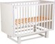 Детская кроватка Polini Kids Simple 342 с маятником / 0003168-04 (белый) - 