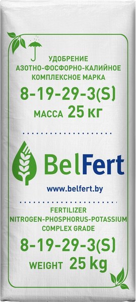 Удобрение BelFert АФК Комплексное 8-19-29 (25кг)