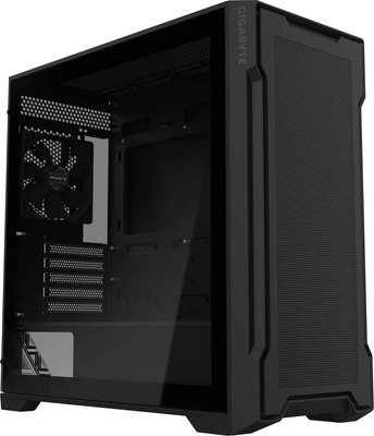 Корпус для компьютера Gigabyte C102B GB-C102G / 28300-C102B-2CRR (черный, без БП) - 