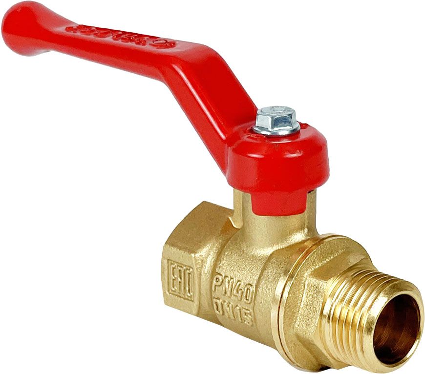 Шаровой кран Valfex ВР/НР 1 1/4" / VF.215.LR1.114.N/P59 (ручка-рычаг)