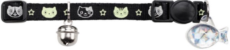 Ошейник HUNTER Collar Cat Krokom / 93200 (черный)