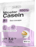 Протеин Healthys 100% Micellar Casein (900г, кофе капучино) - 