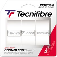 Грип для большого тенниса Tecnifibre Pro Contact Slim / 52ATPCONSL (3шт, белый) - 