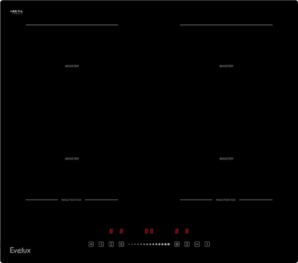Индукционная варочная панель Evelux EHI 6448