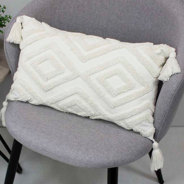 Изображение товара Наволочка декоративная MATEX Tufted / ALEX-008 (бежевый нейтральный)