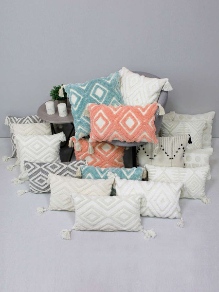 Изображение товара Наволочка декоративная MATEX Tufted / ALEX-008 (бежевый нейтральный)