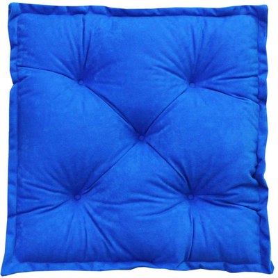 Подушка на стул MATEX Velours 2D / 51-008 (синий) - 