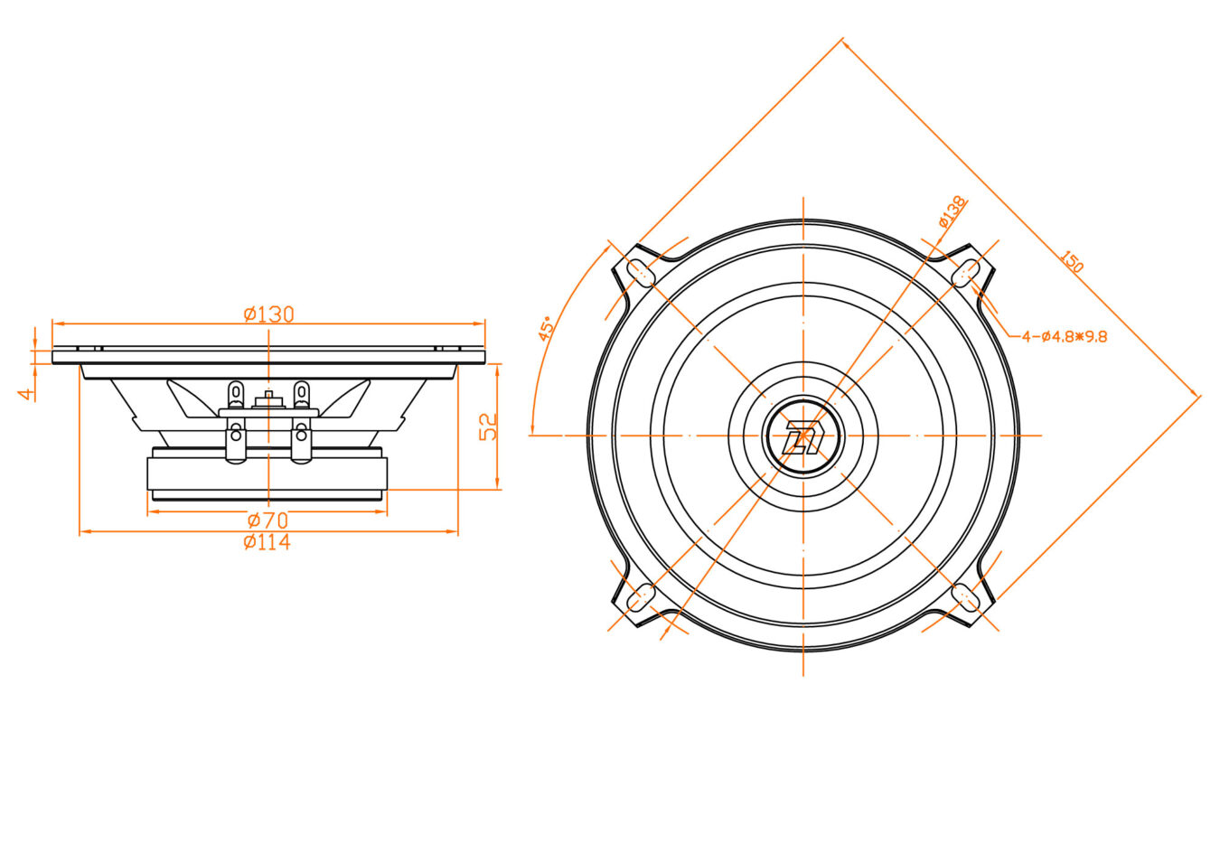 Среднечастотная АС DL Audio Gryphon Lite 130 V.3 — фото 4