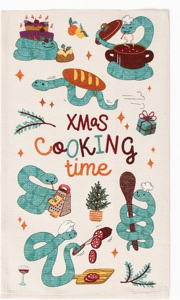 Набор полотенец Доляна Cooking time / 10582436