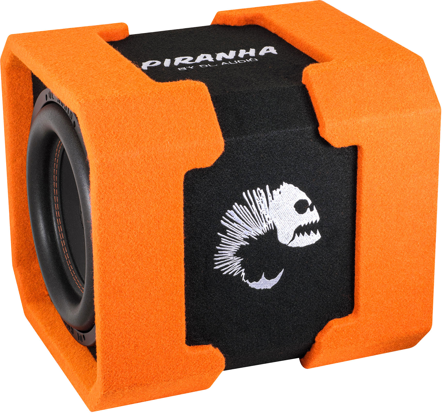 Корпусной активный сабвуфер DL Audio Piranha 12A V.2 Twin (оранжевый)