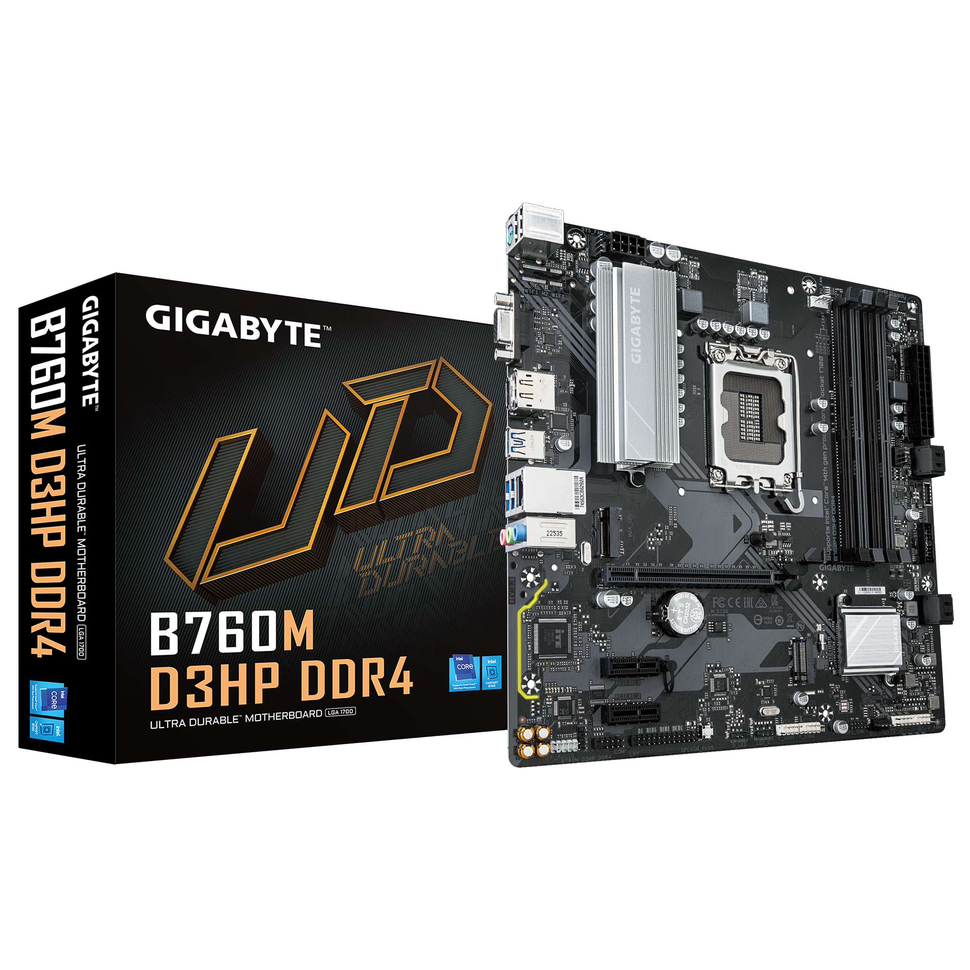 Материнская плата Gigabyte B760M D3HP DDR4 — фото 4