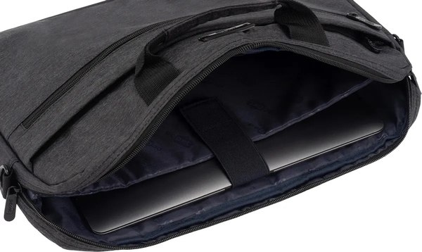 Сумка для ноутбука PC Pet 15.6 PCP15C4GY (темно-серый полиэстер)