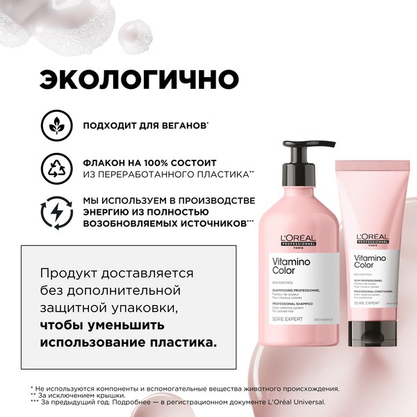 Набор косметики для волос L'Oreal Professionnel Весна Vitamino Color Для окрашенных волос %rs_city_gde%