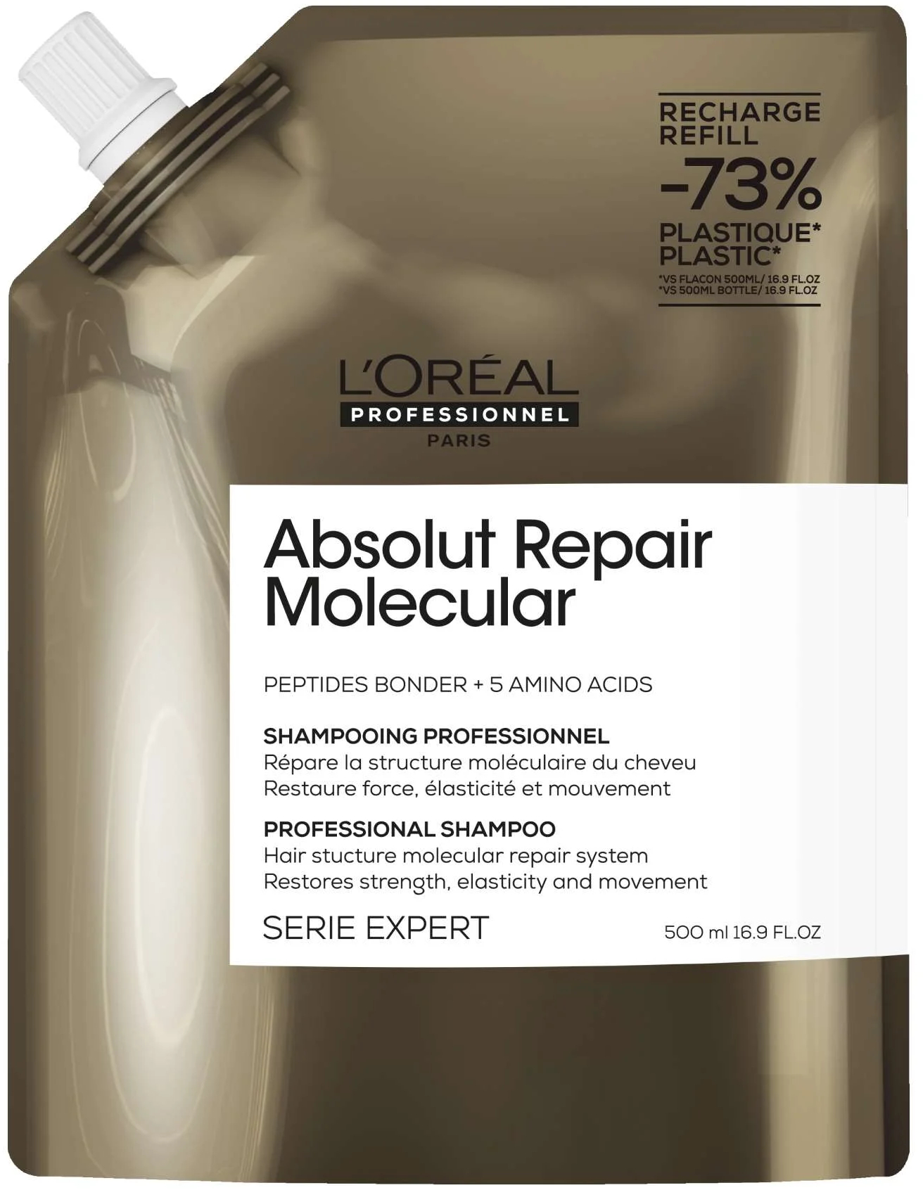 Шампунь для волос L'Oreal Professionnel Absolut Repair Molecular Для восстановления волос Рефил