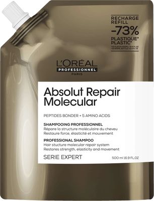 Шампунь для волос L'Oreal Professionnel Absolut Repair Molecular Для восстановления волос Рефил (500мл)