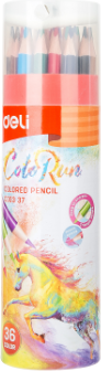 Набор цветных карандашей Deli ColoRun EC00337 (36цв)