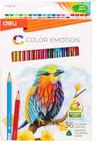 Набор цветных карандашей Deli Color Emotion EC00230 (36шт) - 