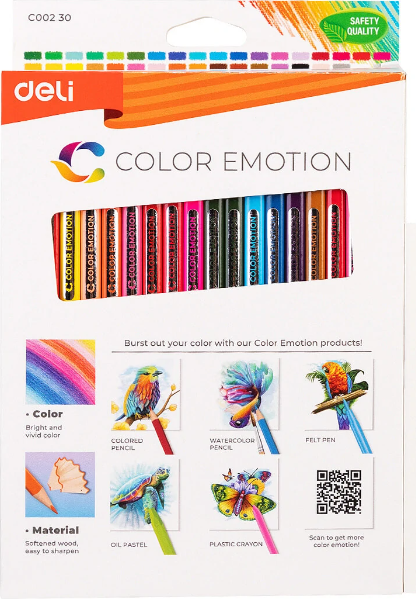 Набор цветных карандашей Deli Color Emotion EC00230 (36шт)