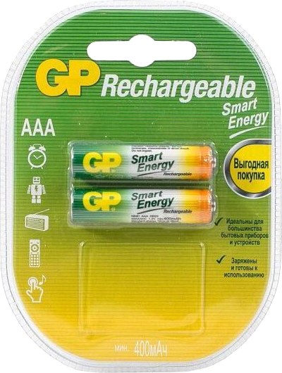 Комплект аккумуляторов GP Batteries 40AAAHCSV-2CR2