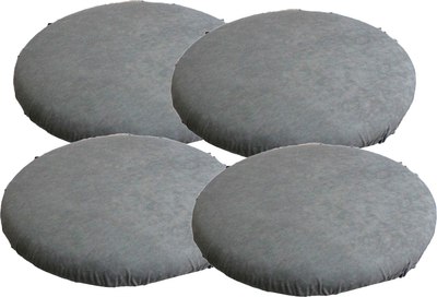 Комплект чехлов MATEX Velours / 57-475 (светло-серый, 4шт) - 