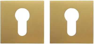 Накладка на цилиндр Trodos ET 03 Slim (сатиновое золото матовый) -