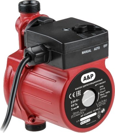 Циркуляционный насос A&P Classic-15/120-Z / AP118C002