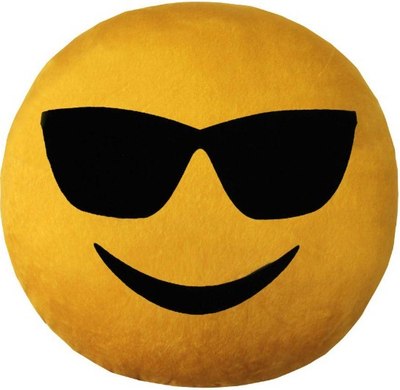 

Подушка для автомобиля, Emoji. Smile, Крутой / 26-808