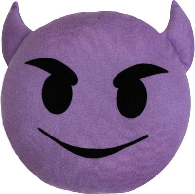 

Подушка для автомобиля, Emoji. Smile, Чертенок / 26-839