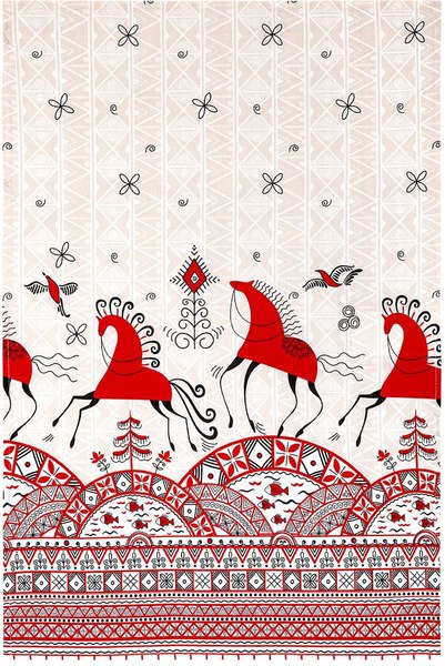 Полотенце АртПостель Былины из рогожки (50x70)