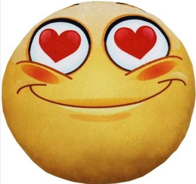 

Подушка для автомобиля, Emoji. Влюбленный / 26-891