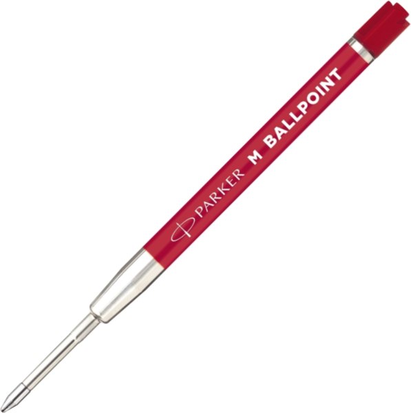 Набор шариковых стержней Parker QuinkFlow Basic Z09 M CW2166545 (2шт, красный)