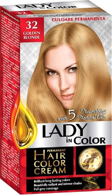 

Крем-краска для волос, тон 32 Золотистый Блонд