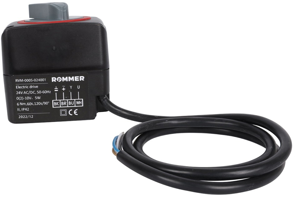 Сервопривод для автономного управления Rommer RVM-0005-024001