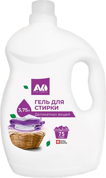 Гель для стирки Avko для деликатных вещей (3.75л)