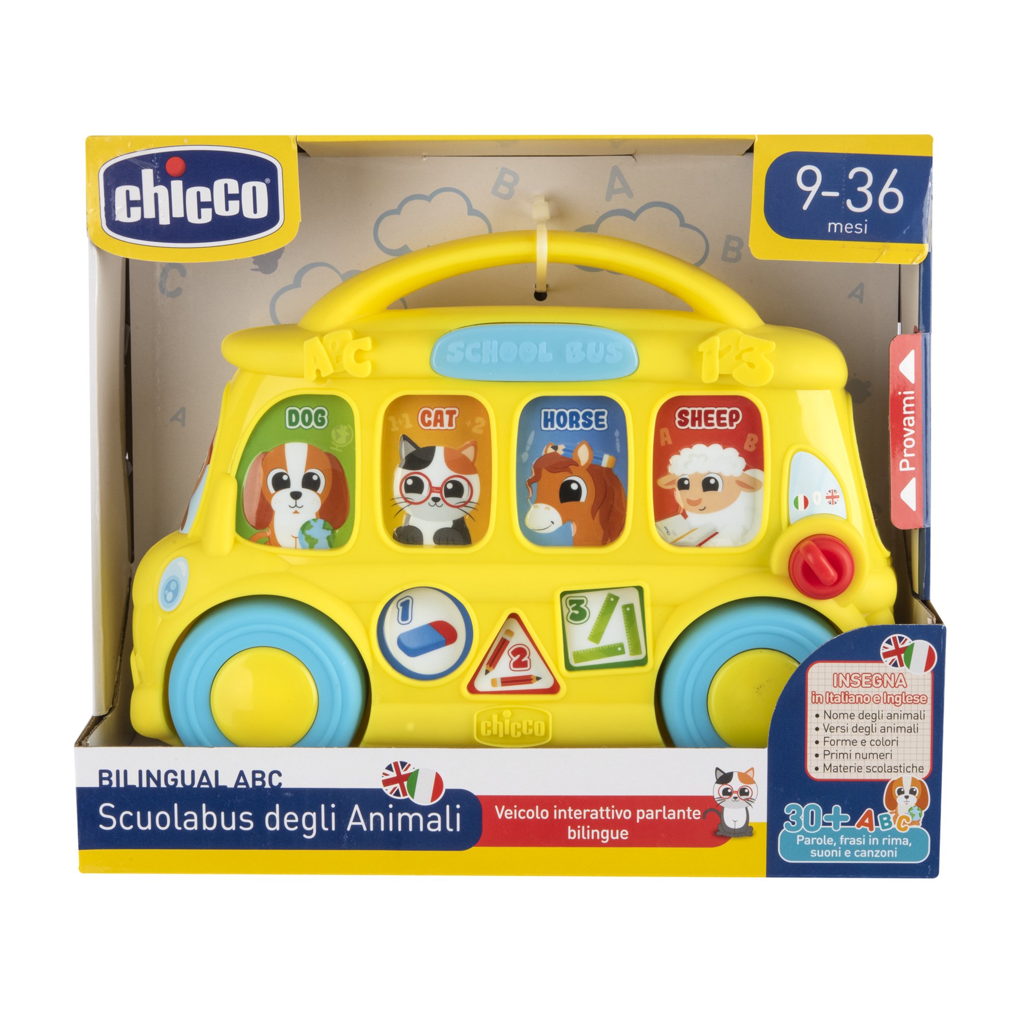 Интерактивная игрушка Chicco Школьный автобус / 00011297000180