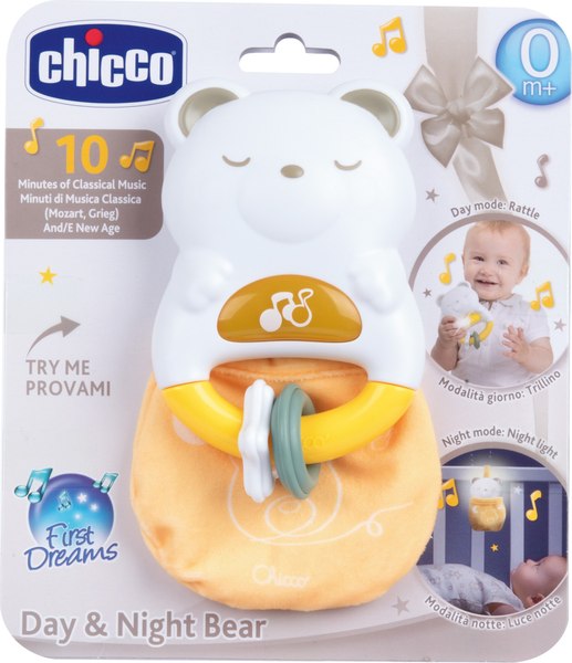 Подвеска на кроватку Chicco Ночник Мишка 2 в 1 / 00011818000000