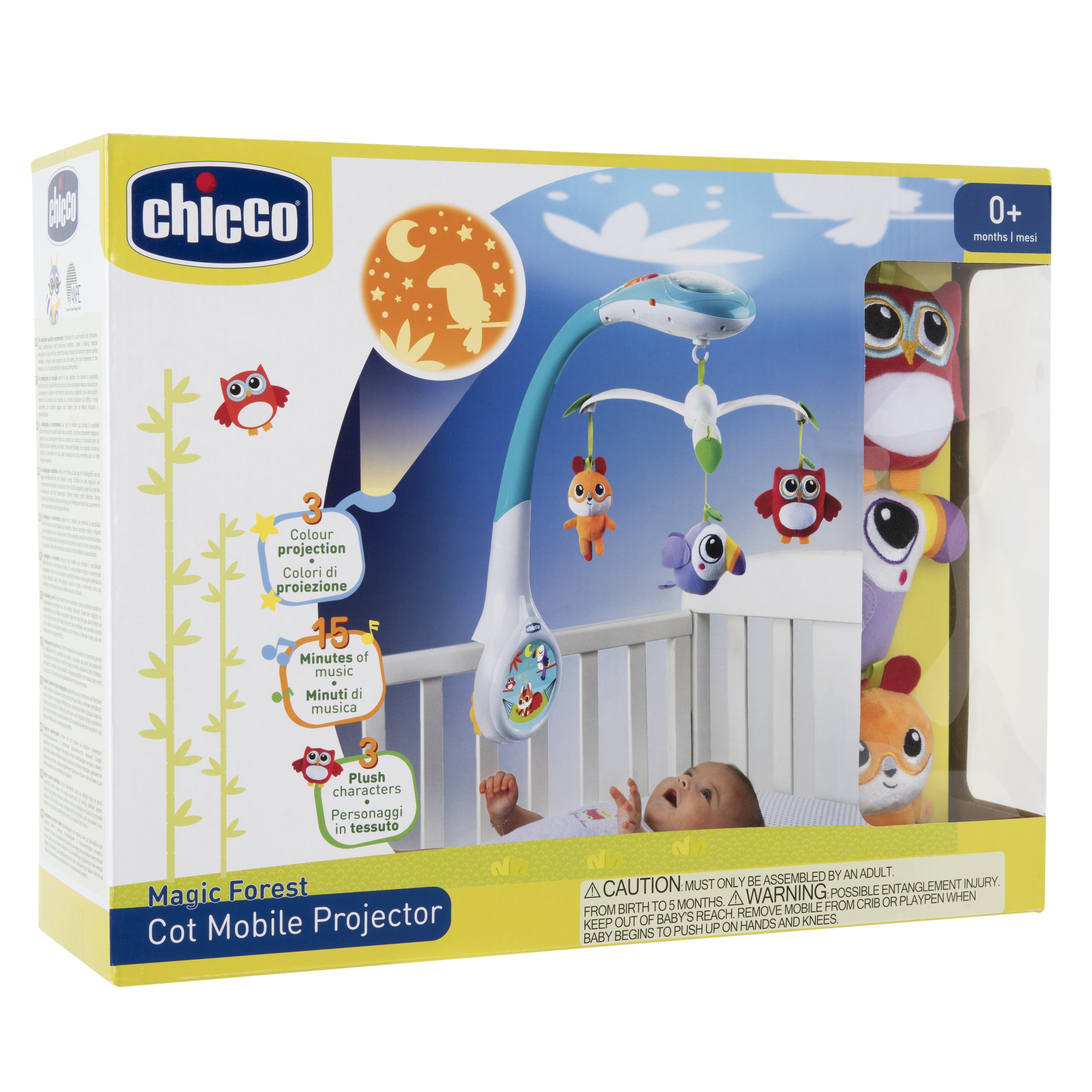 Мобиль на кроватку Chicco Magic Forest / 00011350000000