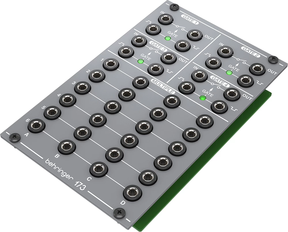 Модуль фильтров для синтезатора Behringer 173 Quad Gate/Multiples